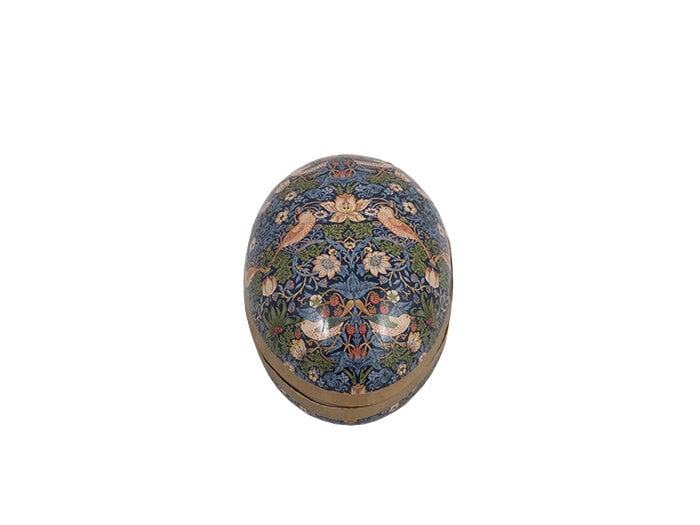 Easter Egg William Morris Strawberry Tief Blue