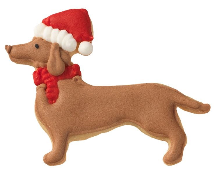 Cookie Cutter Christmas Dachshund